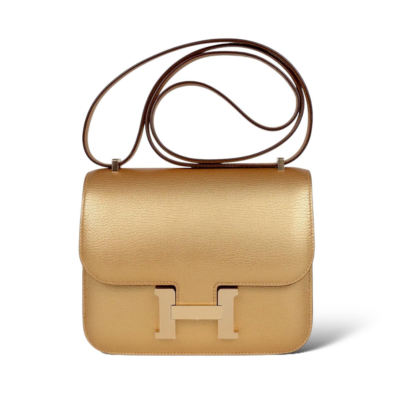 Hermès Constance 18 Limited Edition — Doré Chevre