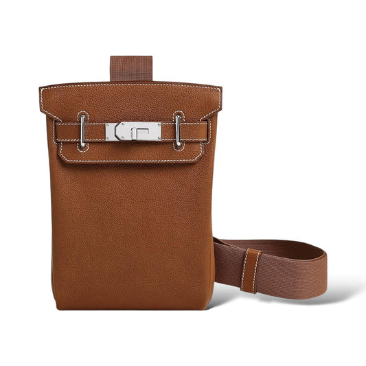 Hermès HAC à Dos PM Backpack — Fauve Barenia Faubourg Calfskin - Zeuskicks