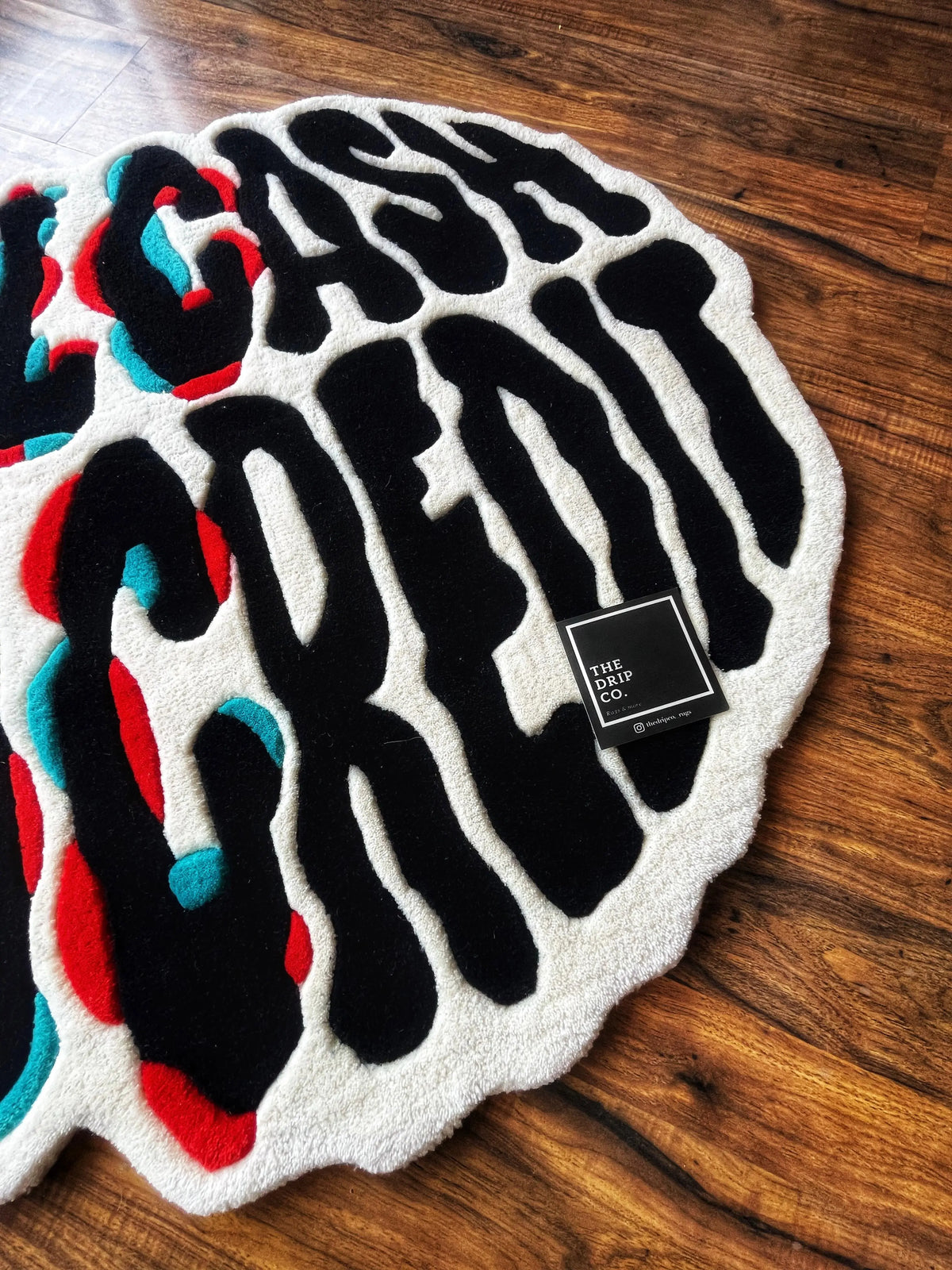 All Cash No Credit Hand Tufted Custom Rug by The Drip Co. by THE DRIP CO. RUGS