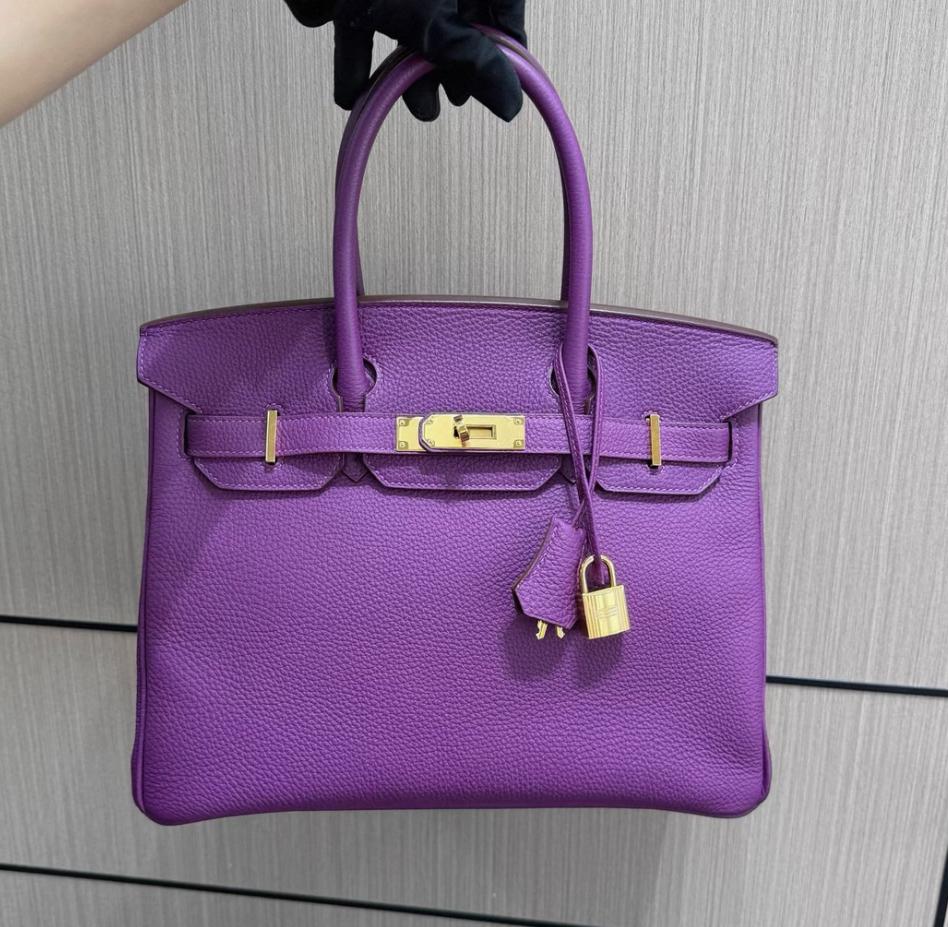 Hermès Birkin 30 – Epsom Leather in Anemone with Gold Hardware - Zeuskicks