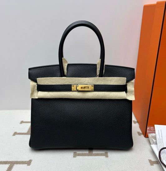 Hermès Birkin 30 – Noir Black Togo with Gold Hardware - Zeuskicks