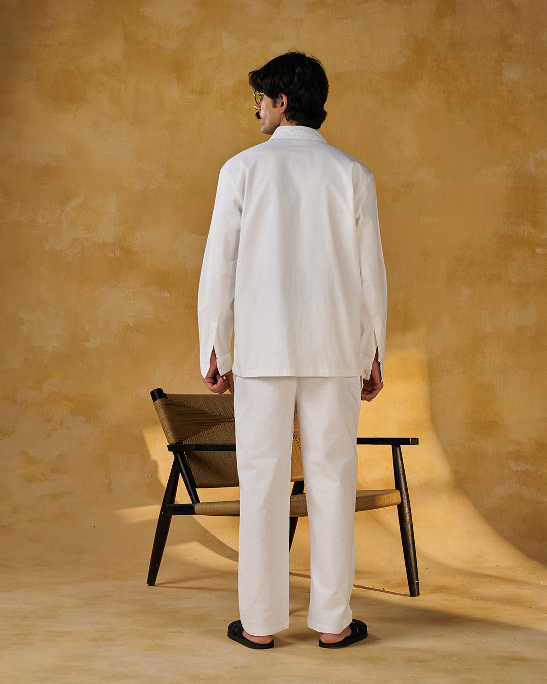 Co-ord Straight Pant White by DEADBEAR