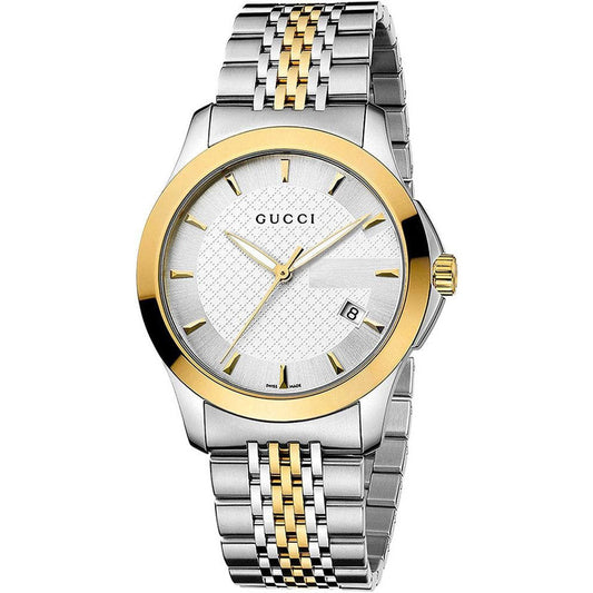 Gucci G-Timeless YA126409 Men’s 38mm Two-Tone Bracelet Watch
