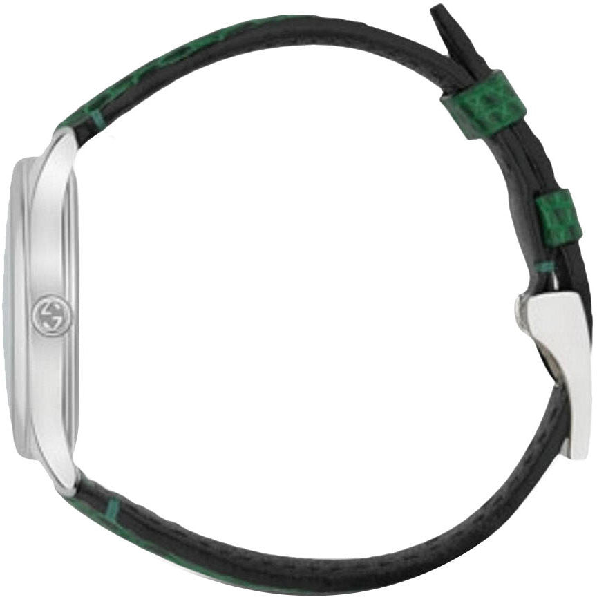 Ladies Gucci G-Timeless YA126585 Green Leather Watch 29mm