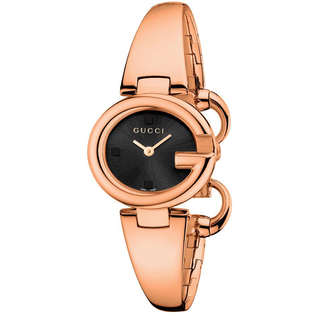 Women’s Gucci YA134509 Guccissima Quartz Black Dial Watch