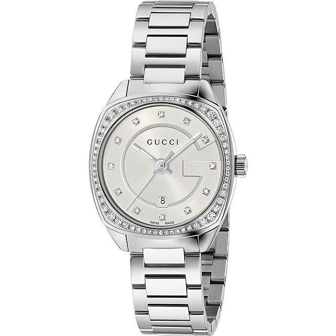 Ladies’ Gucci GG2570 YA142505 Quartz Watch Diamond Markers