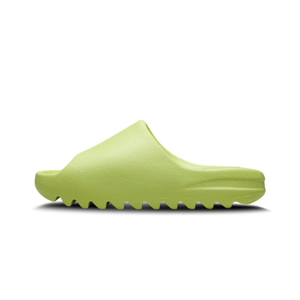 ADIDAS YEZZY SLIDES 'GREEN GLOW'