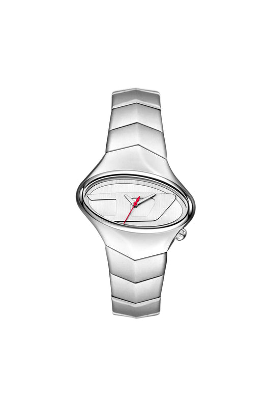 Silver D-Rush Stainless Steel Watch