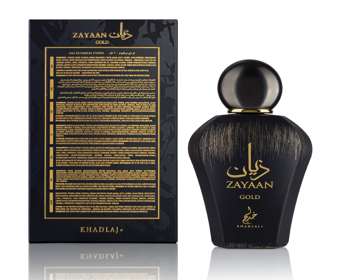 Khadlaj Zayaan Gold Eau de Parfum 100ML Khadlaj perfume