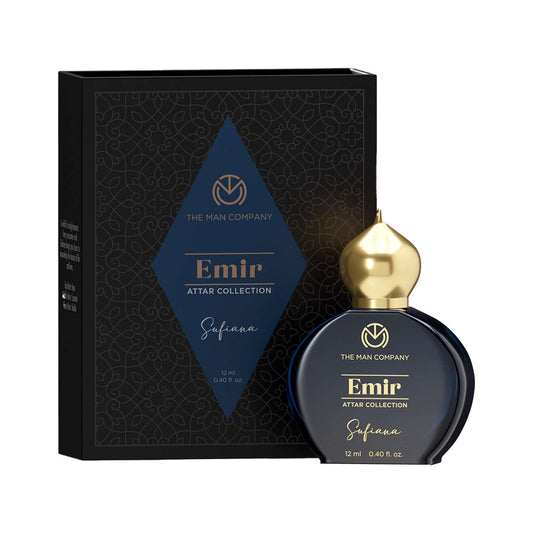 The Man Company Emir Attar Sufiana For Men, 35% Highly Concentrated Perfume Oil (12 ml)