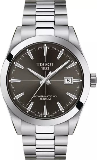 Men’s Tissot Gentleman Powermatic 80 Silicium T127.407.11.061.01 Automatic Watch - Zeuskicks