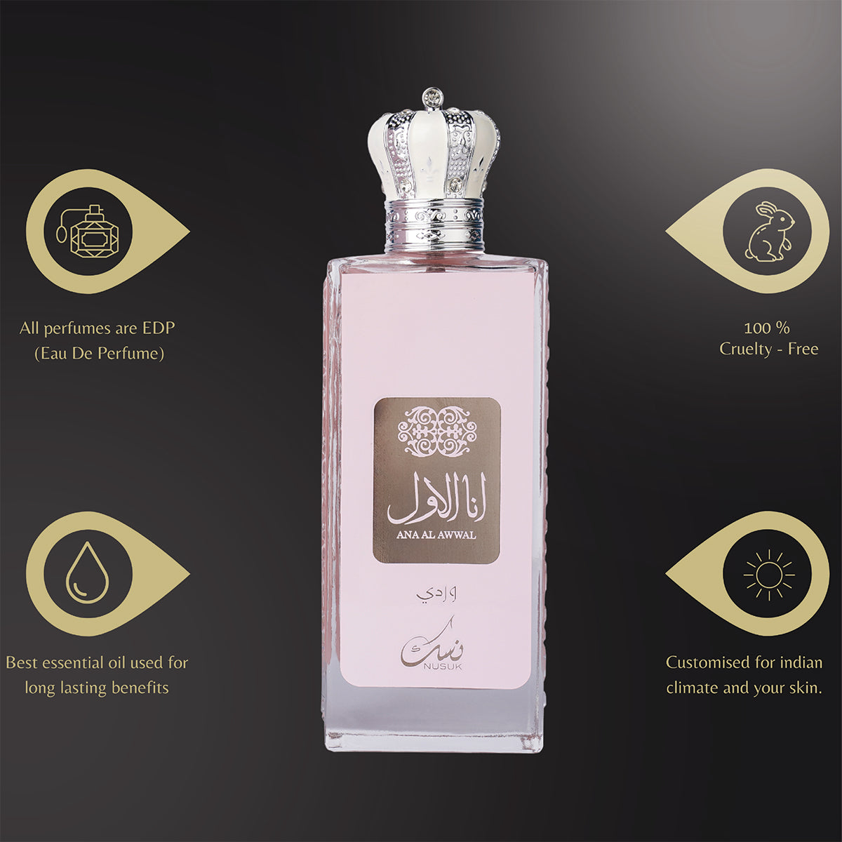 Nusuk ANA AL AWWAL Pink Wardi official product image 5