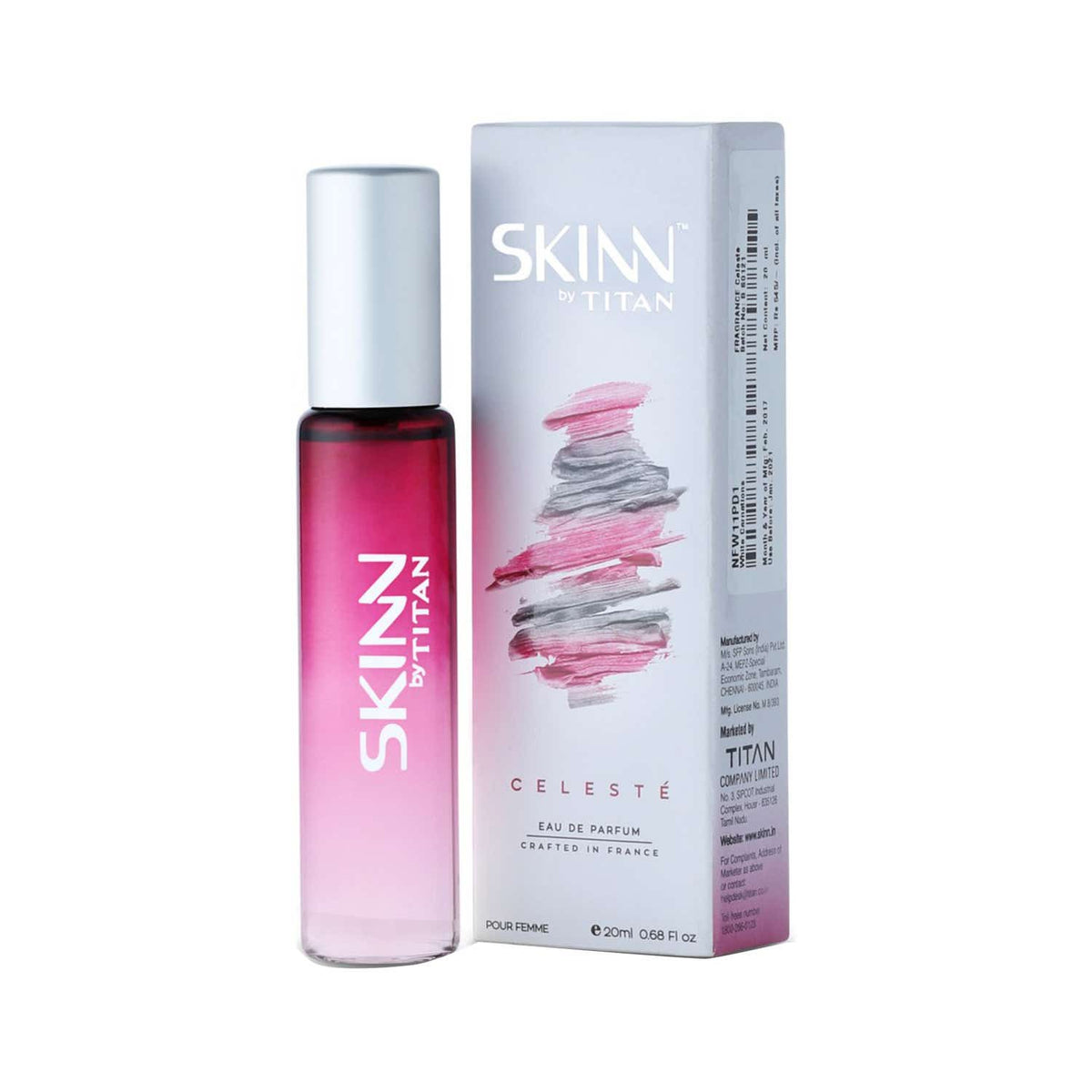 Skinn by Titan Celeste Eau De Parfum for Women (20ml)