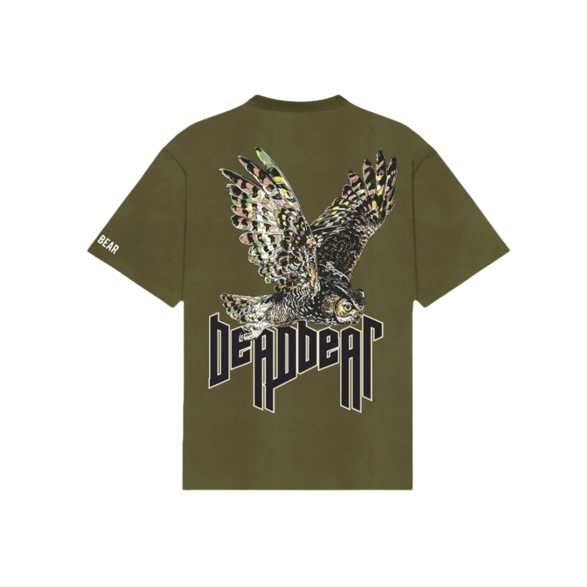 Messenger Tee Olive by DEADBEAR