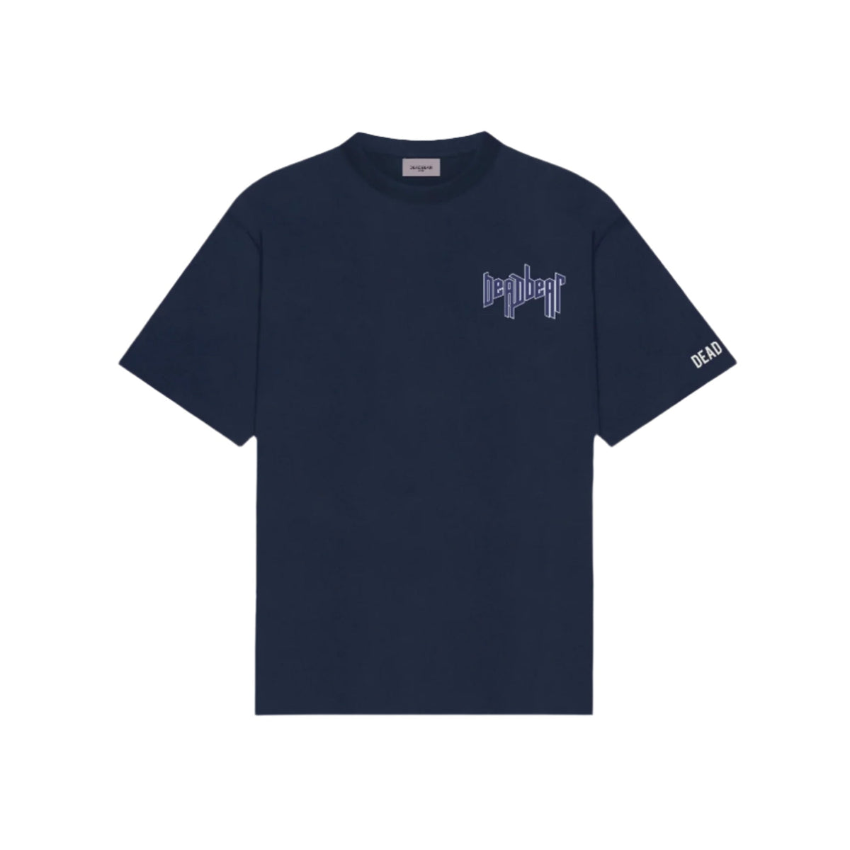 Messenger Tee Navy by DEADBEAR