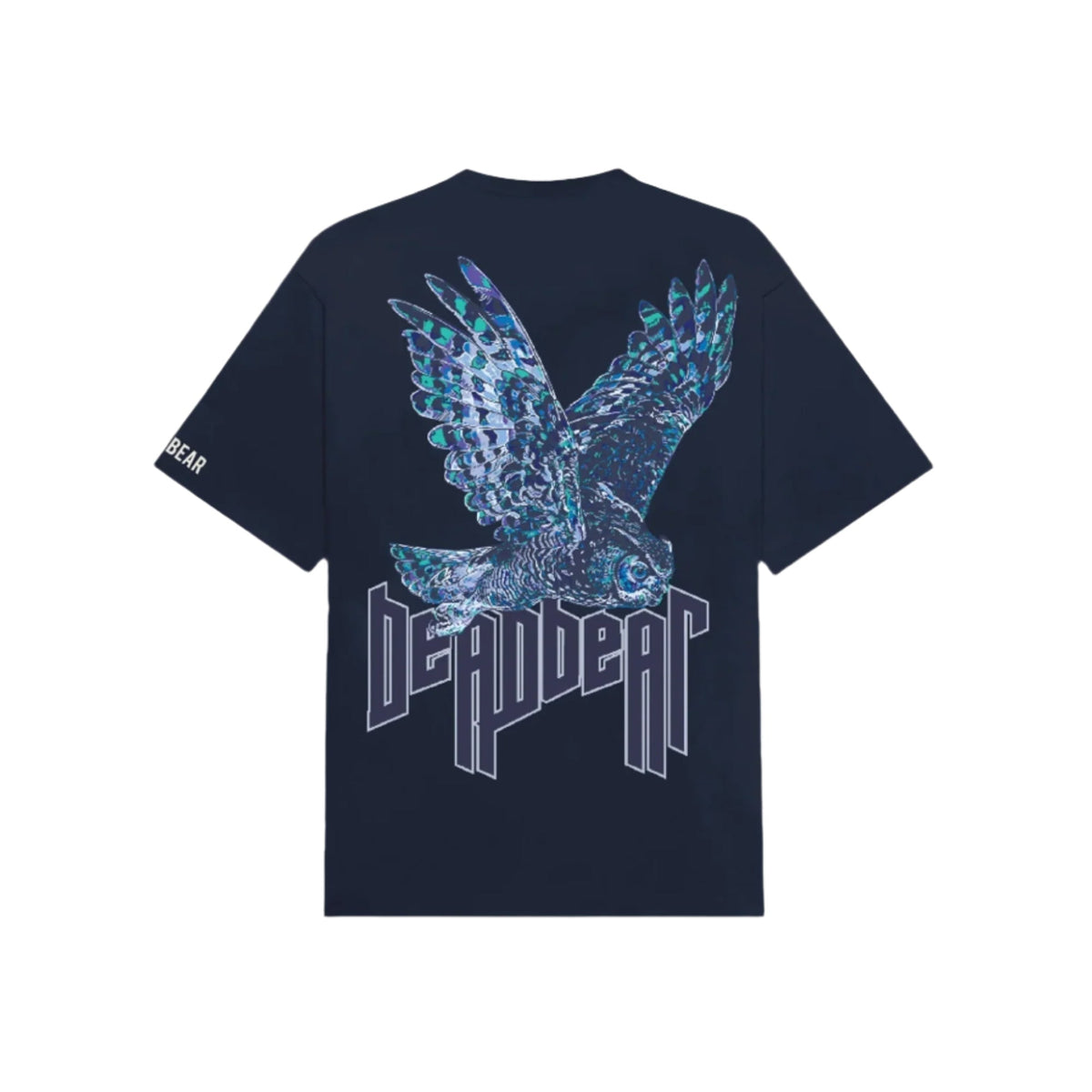 Messenger Tee Navy by DEADBEAR
