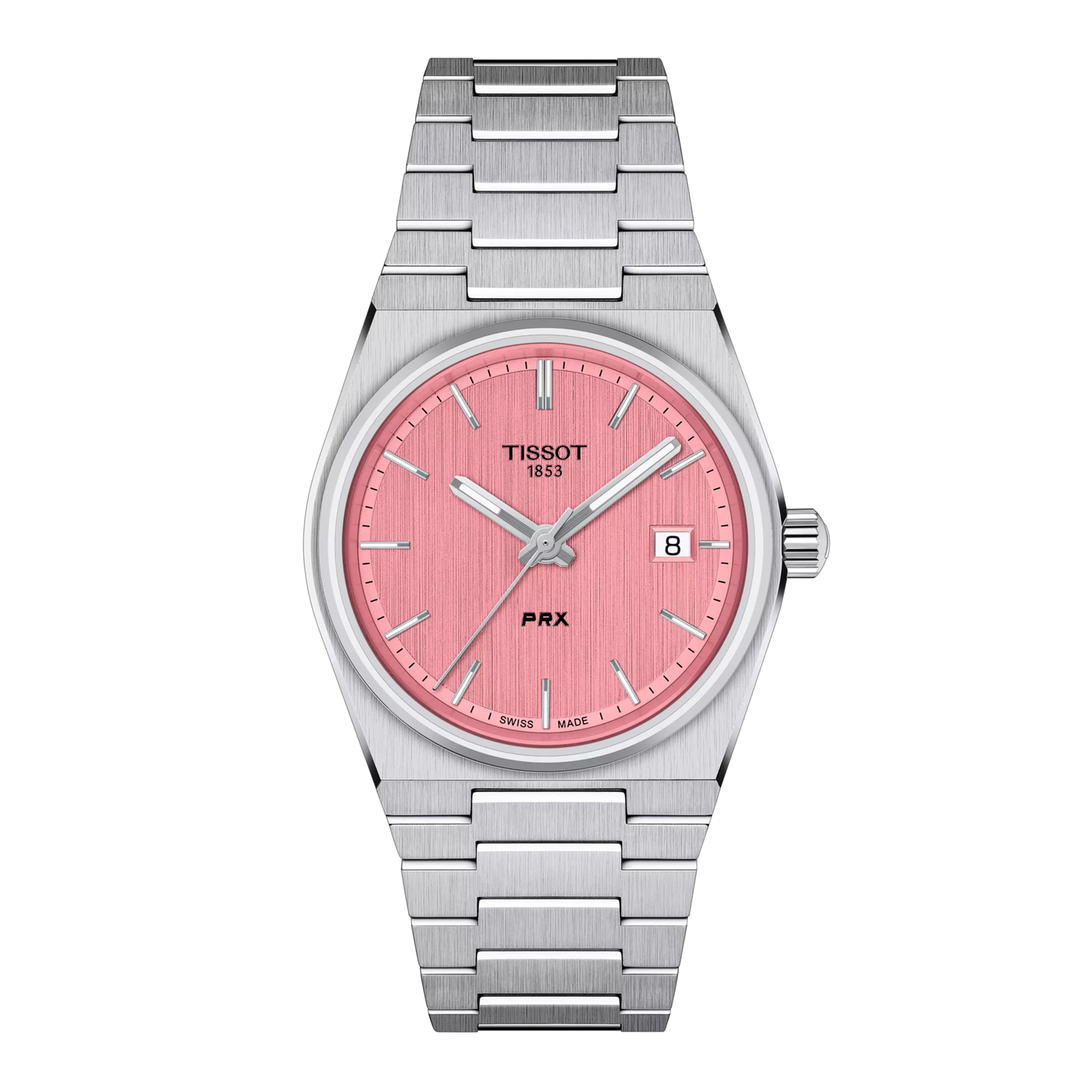 Tissot PRX T137.210.11.331.00 35mm Women’s Pink Dial Stainless Steel Watch