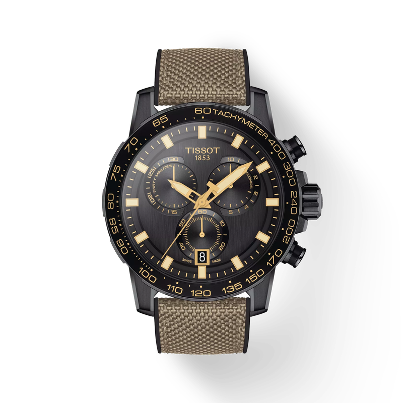 Men’s Tissot Supersport Chrono 45.5mm T125.617.37.051.01 Quartz Watch - Zeuskicks