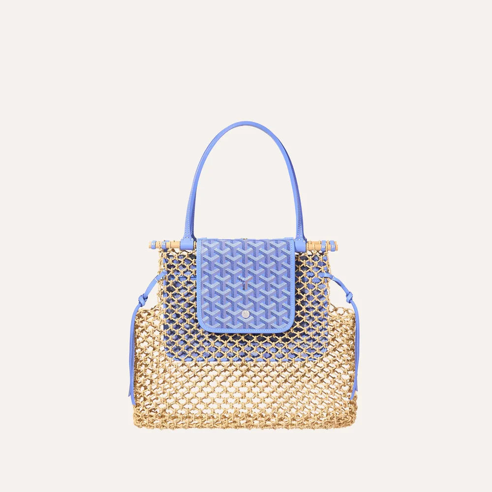 Goyard Aligre Tote Bag – Iris Goyardine Coated Canvas with Leather - Zeuskicks
