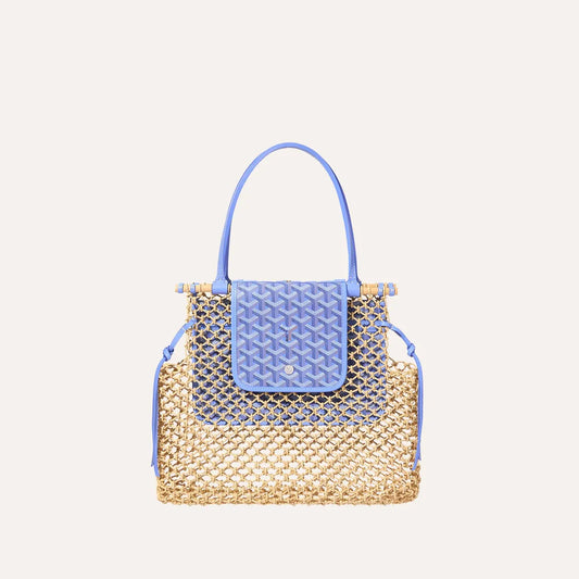 Goyard Aligre Tote Bag – Iris Goyardine Coated Canvas with Leather - Zeuskicks