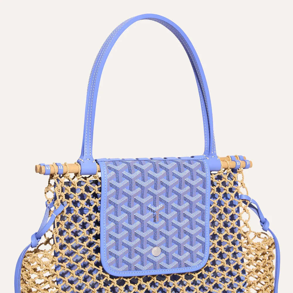 Goyard Aligre Tote Bag – Iris Goyardine Coated Canvas with Leather - Zeuskicks