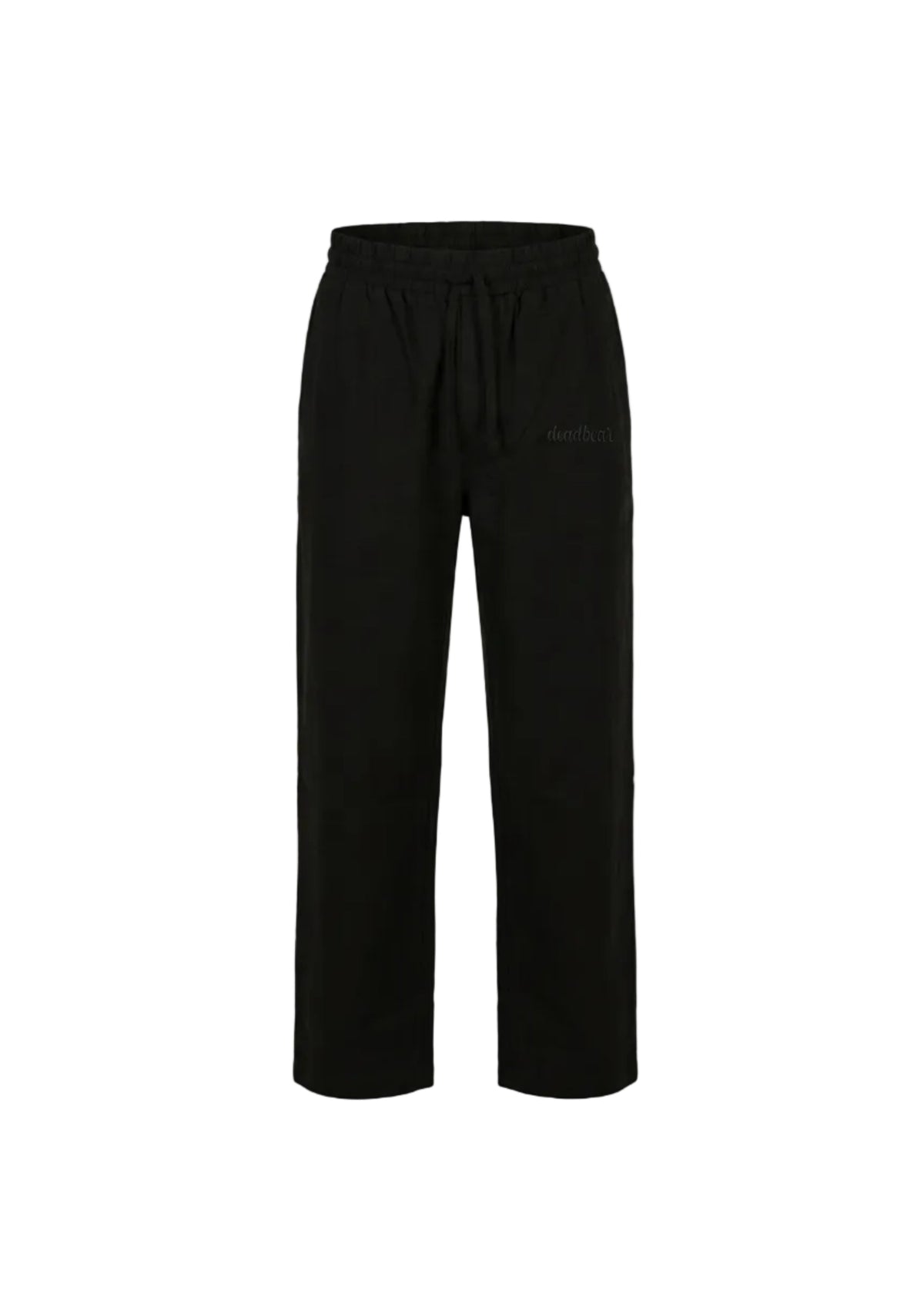 Co-ord Straight Pant Black by DEADBEAR