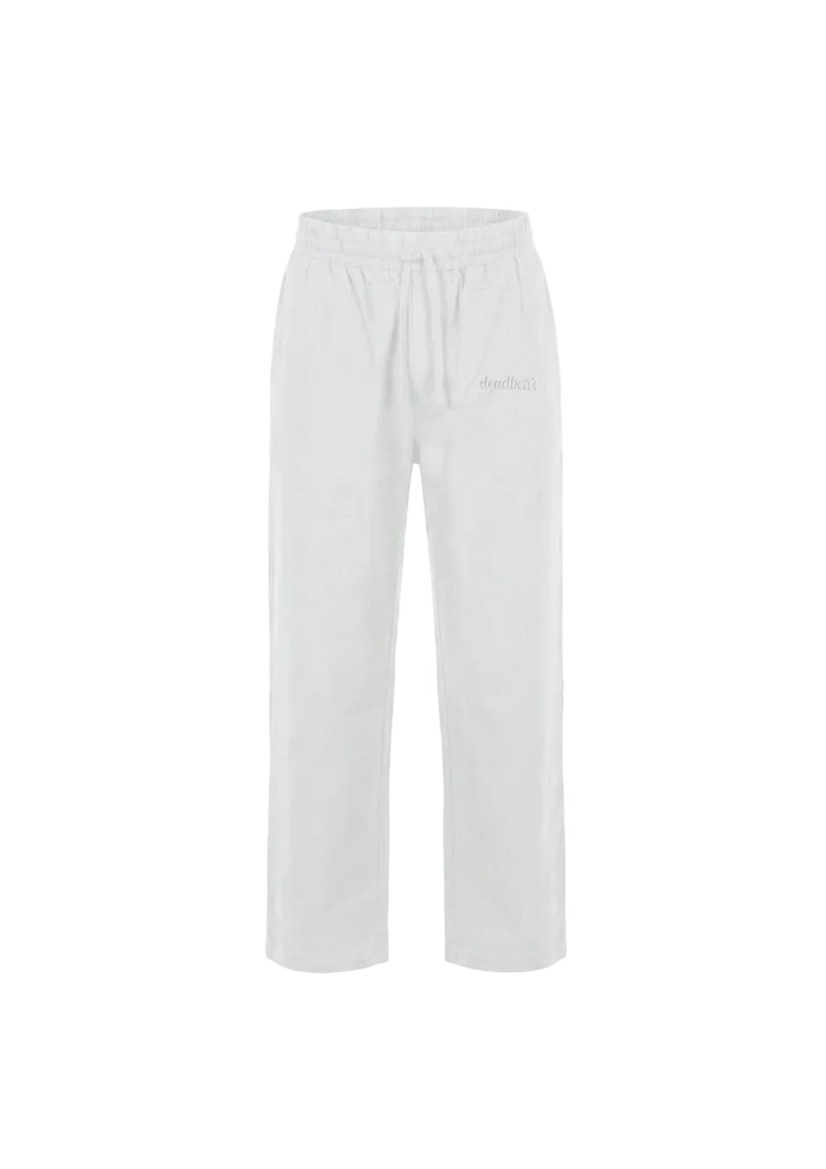 Co-ord Straight Pant White by DEADBEAR