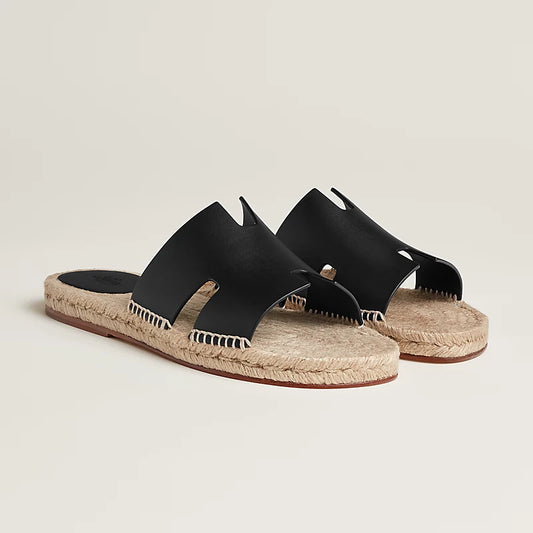 Hermès Antigua Espadrille – Calfskin & Rope - Zeuskicks