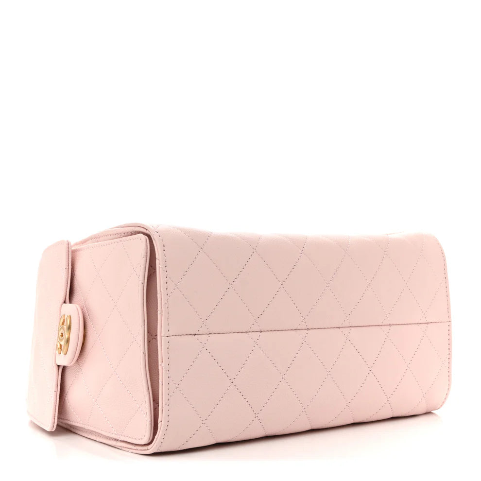 Chanel Caviar Quilted Small Chanel 25 Handbag – Light Pink