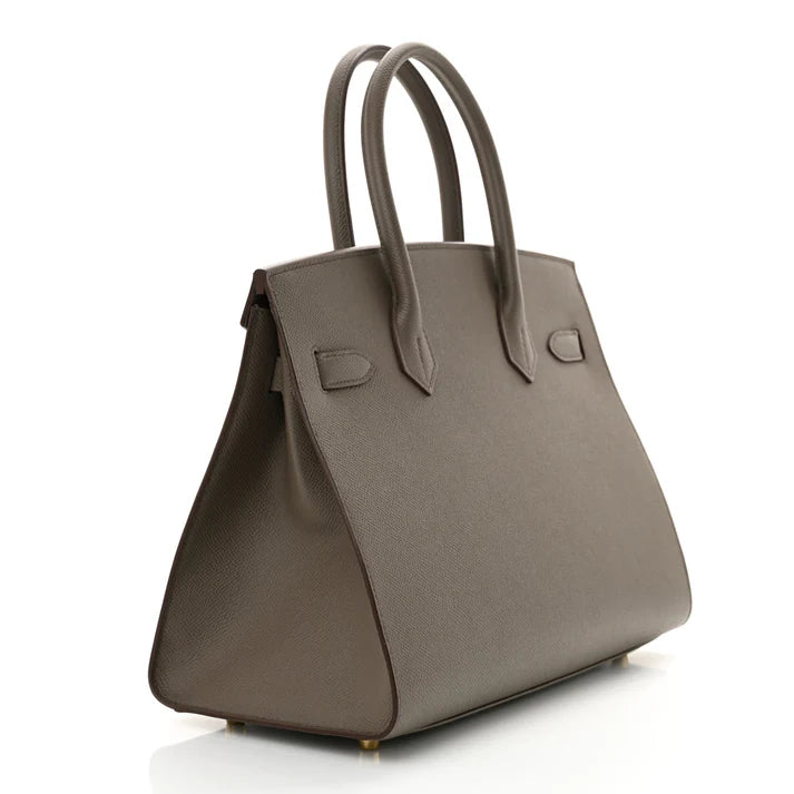 Hermès Birkin 30 Sellier – Epsom Leather in Etain with Gold Hardware