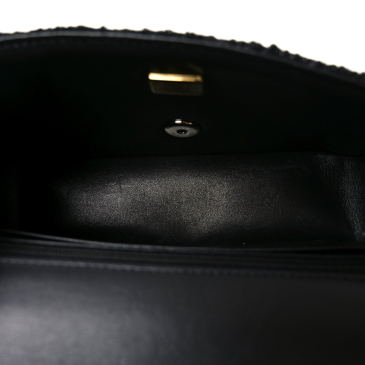 Chanel Tweed Braided Mini Rectangular Flap – Black
