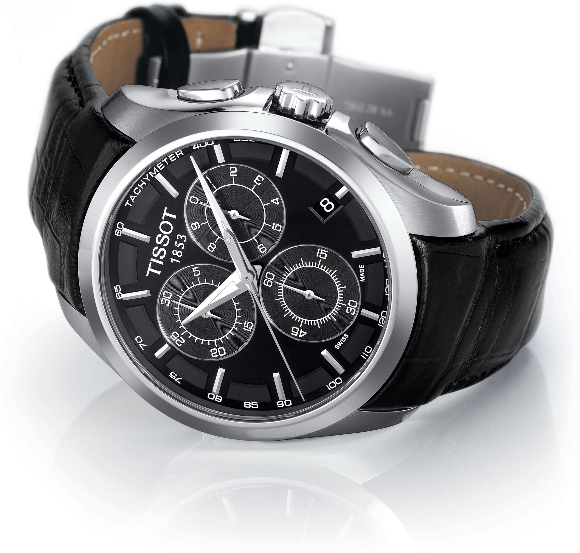 Men’s Tissot Couturier Chronograph T035.617.16.051.00 Quartz Watch - Zeuskicks