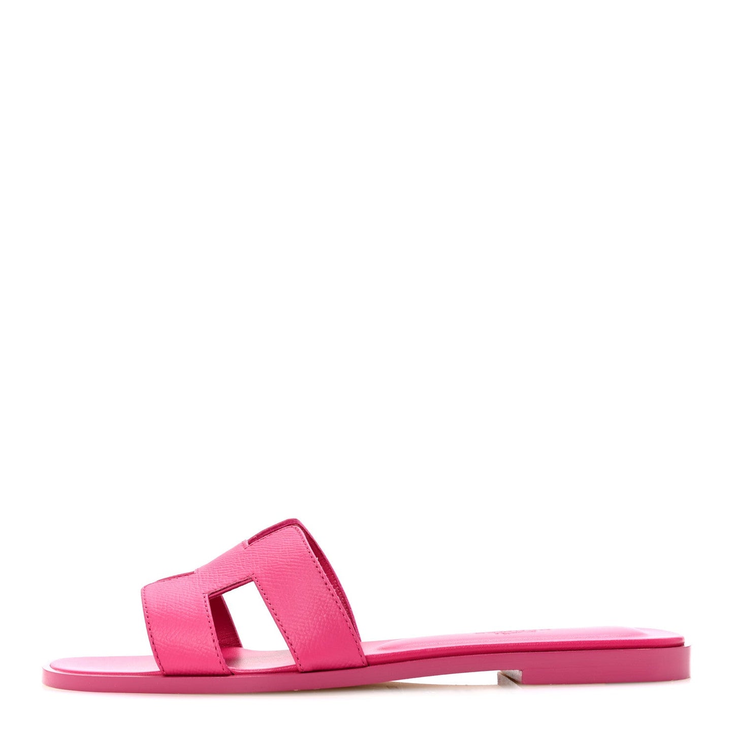 Hermès Oran Sandals – Rose Bougainvillea Epsom Calfskin Edition