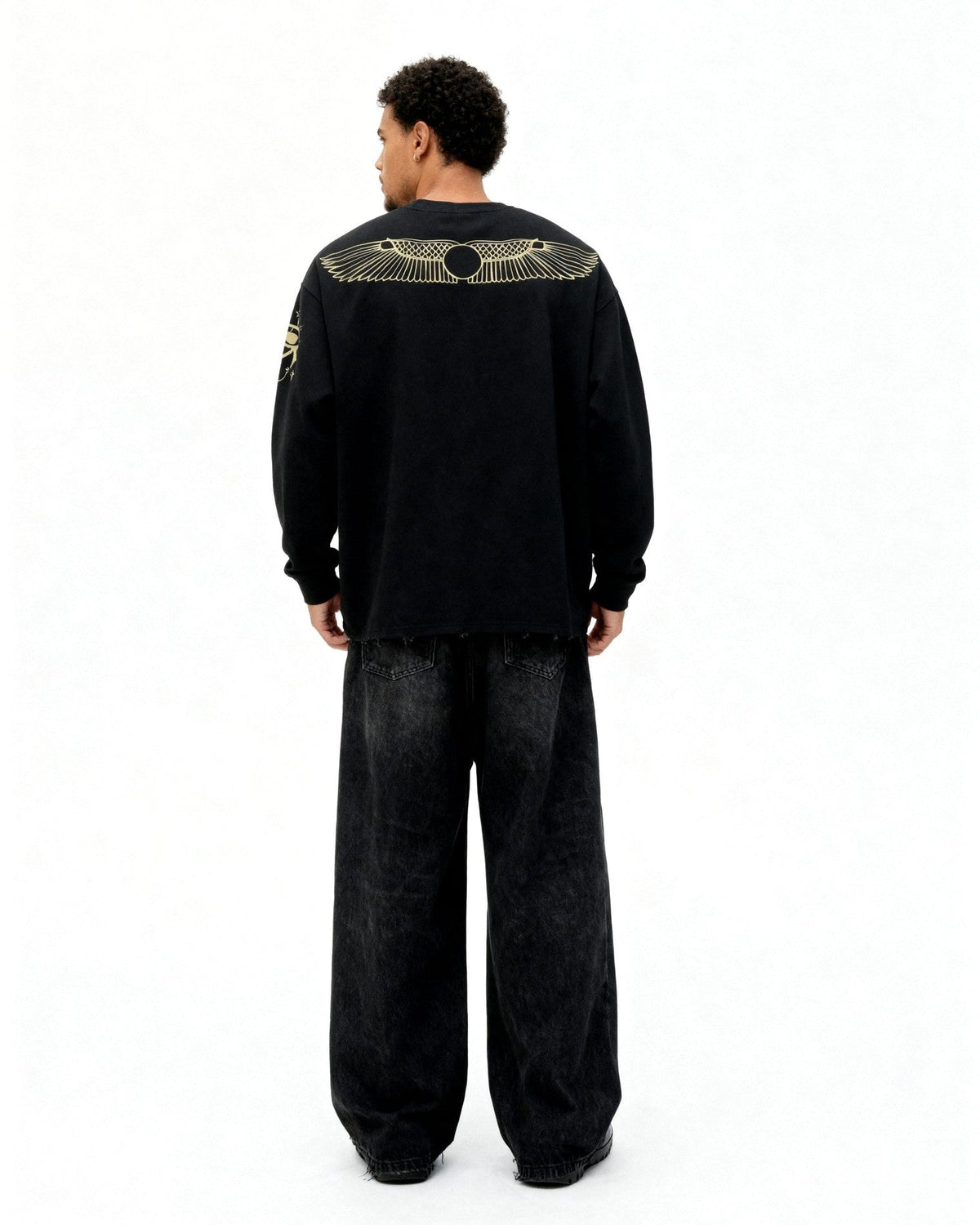 Ascension Black Sweatshirt by Evrhood