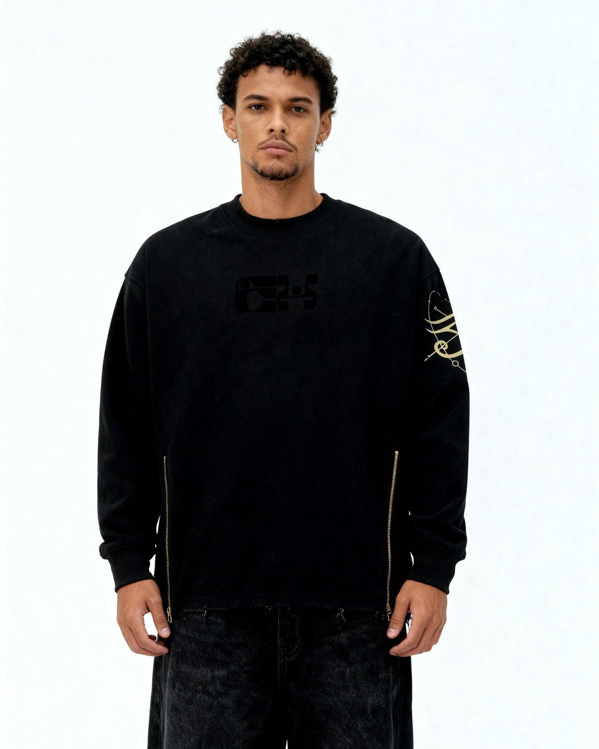 Ascension Black Sweatshirt by Evrhood