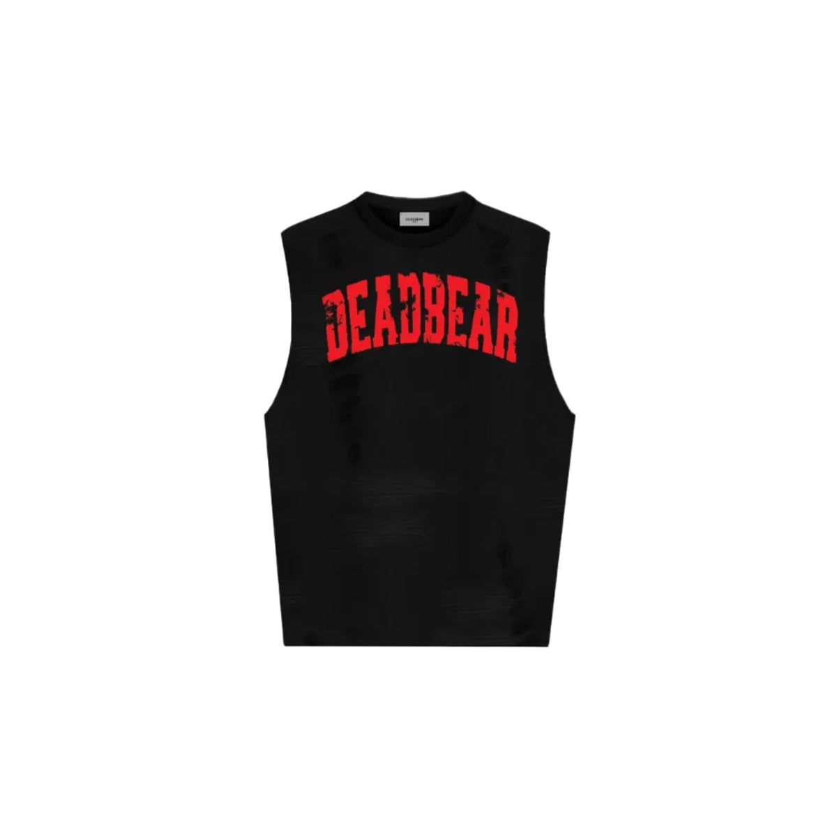 Distressed Black Tank by DEADBEAR