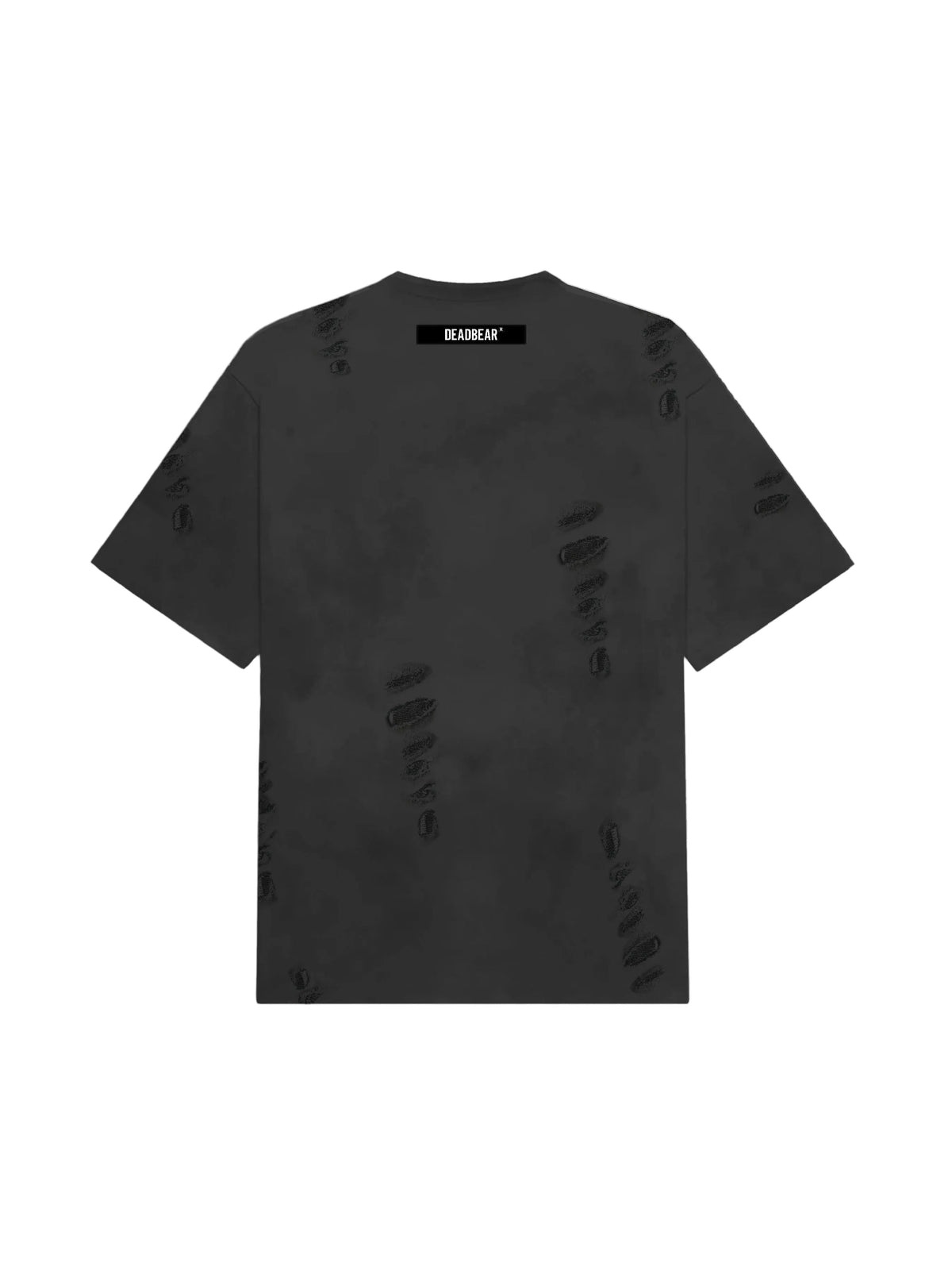 Distressed Washed Black Tee by DEADBEAR