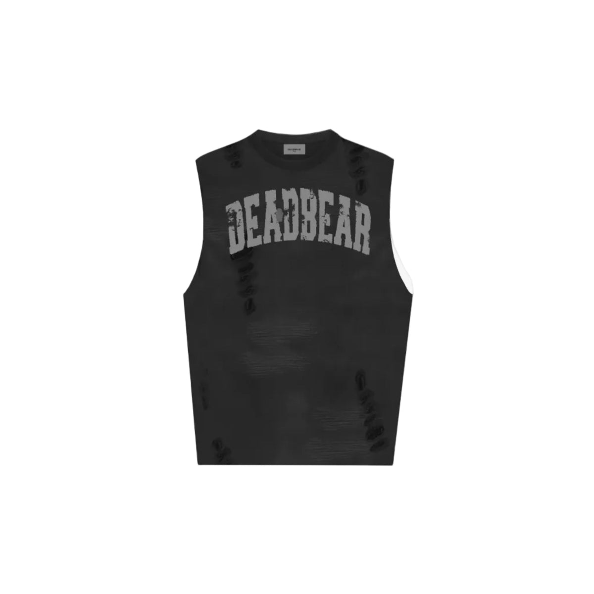 Distressed Washed Black Tank by DEADBEAR