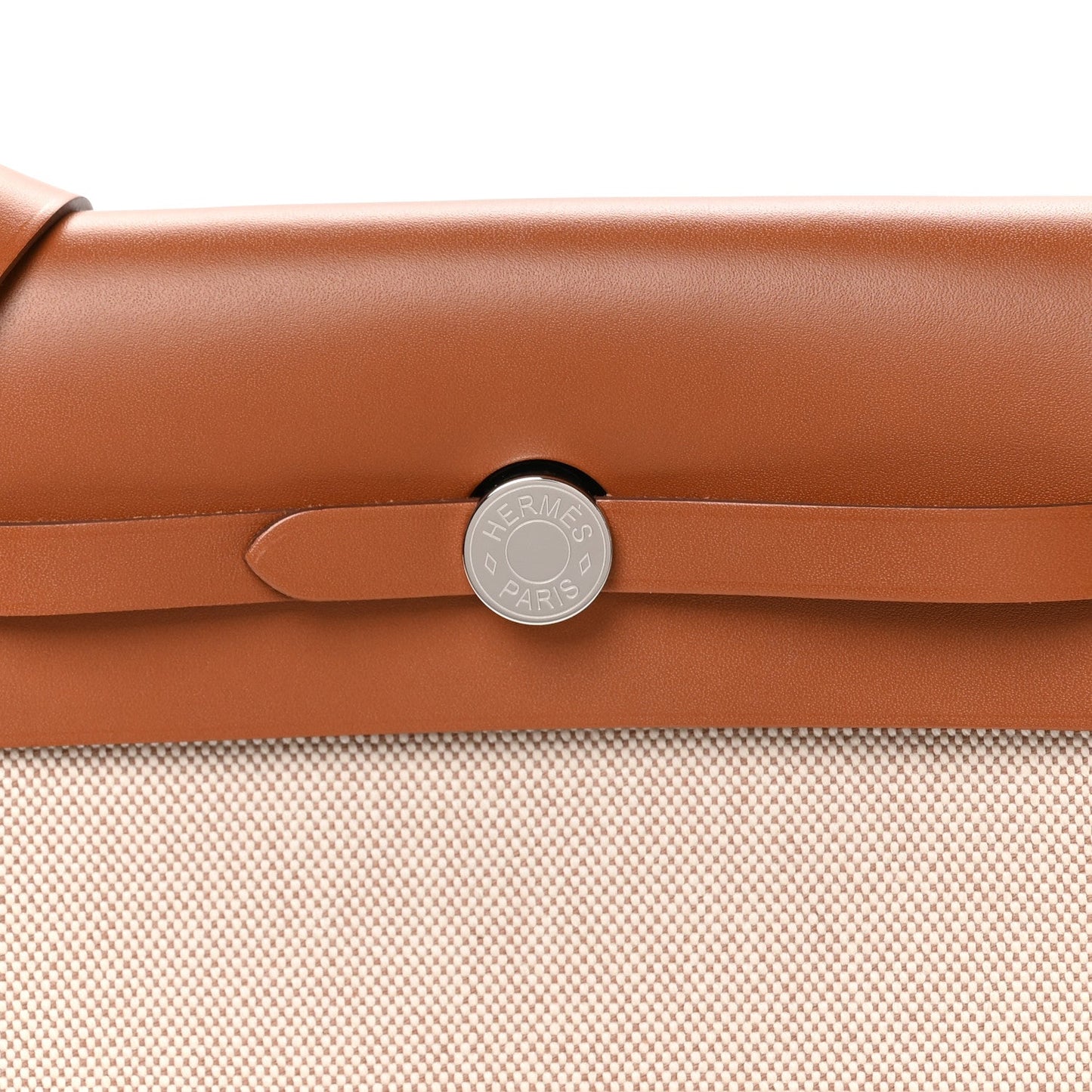 Hermès Herbag Zip Retourne 20 – Ecru / Beige / Fauve