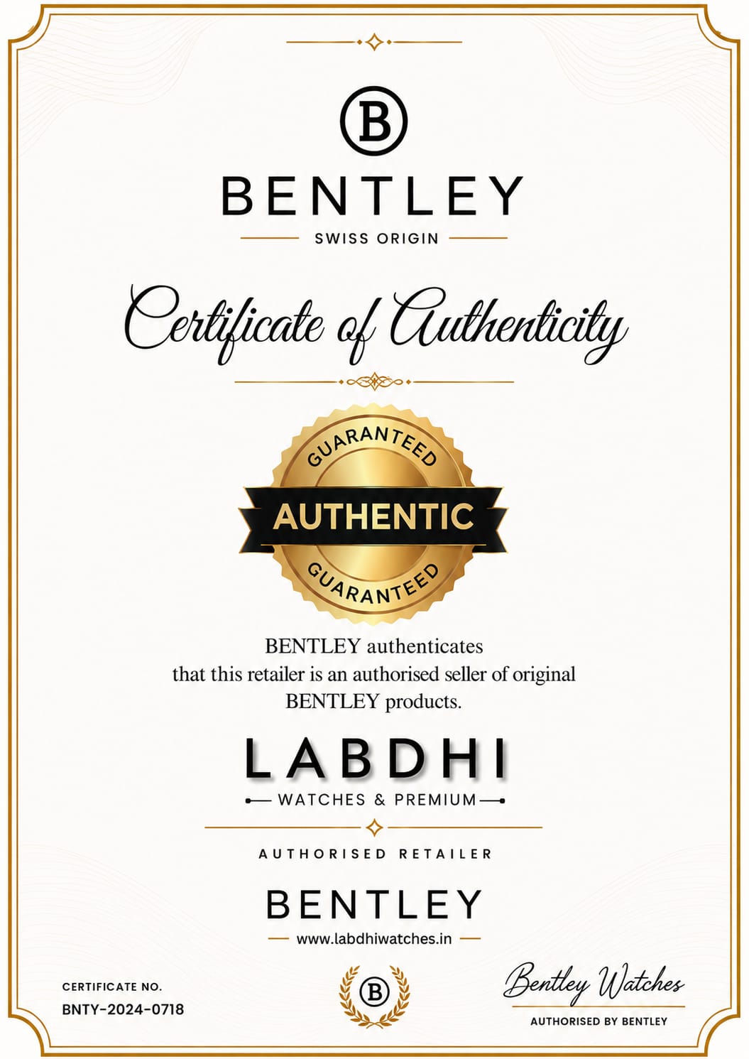 Bentley BL-10-45 women's watch