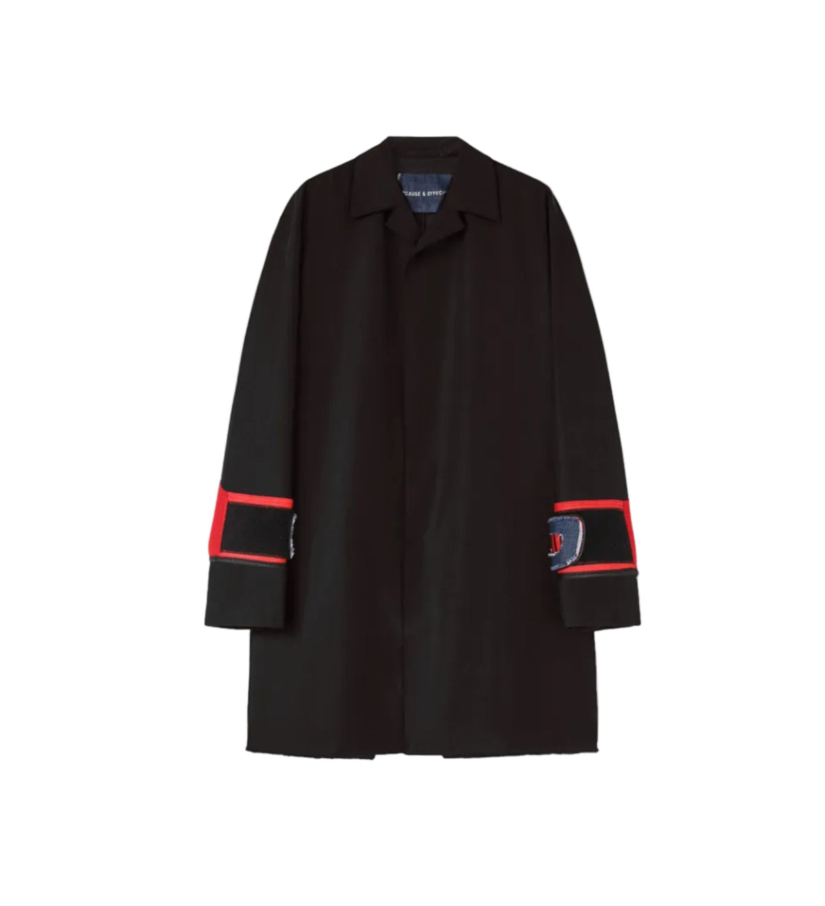 Black Jack' Twill Boxing Gloves Sleeves Coat by Cause & Effect