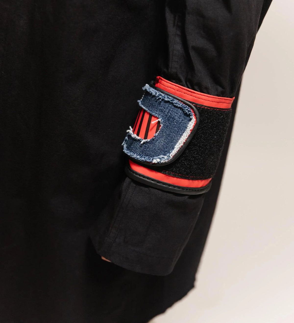 Black Jack' Twill Boxing Gloves Sleeves Coat by Cause & Effect