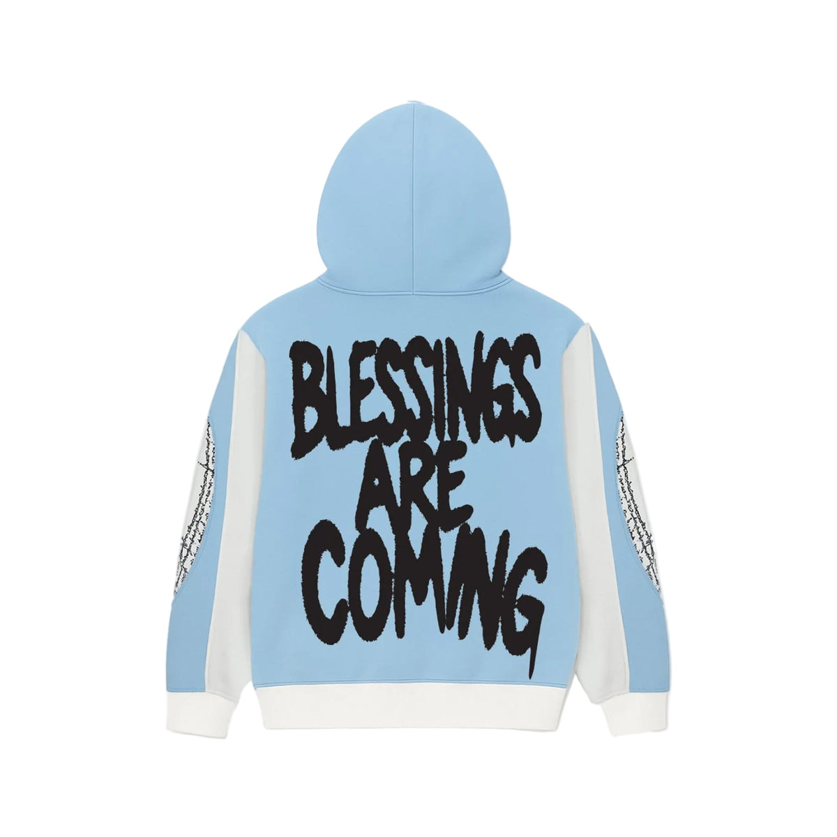 Blue Jersey Hoodie by oddnoteven