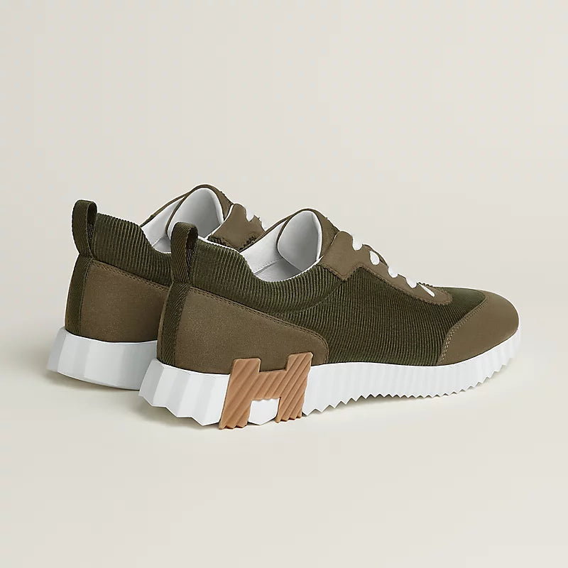 Hermes Bouncing Sneakers – Corduroy & Suede Goatskin - Zeuskicks