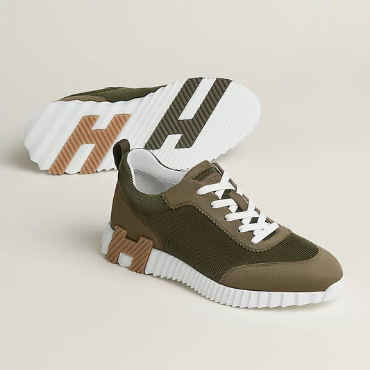 Hermes Bouncing Sneakers – Corduroy & Suede Goatskin - Zeuskicks