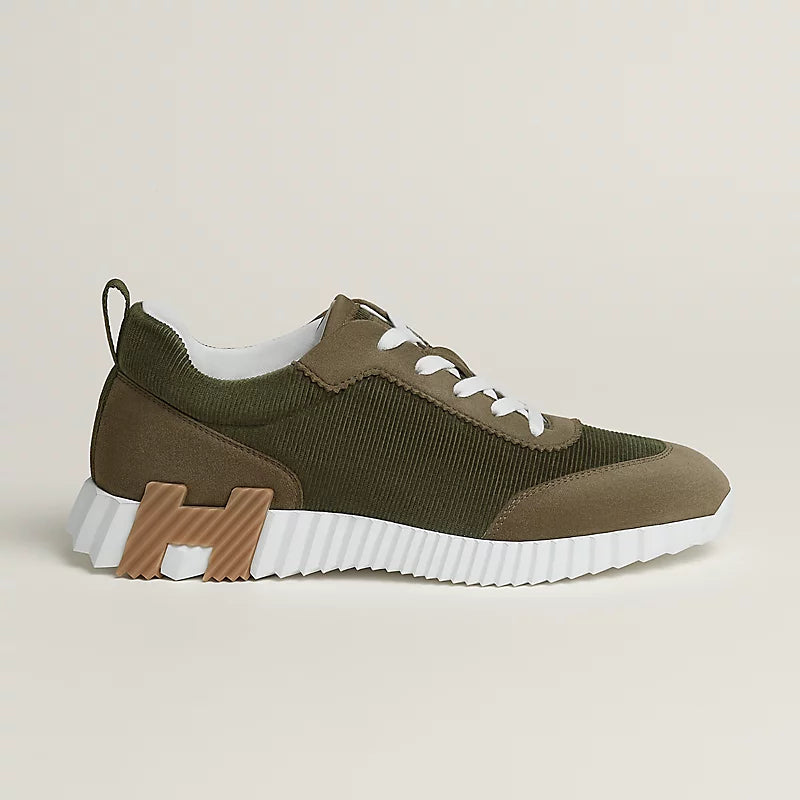 Hermes Bouncing Sneakers – Corduroy & Suede Goatskin - Zeuskicks