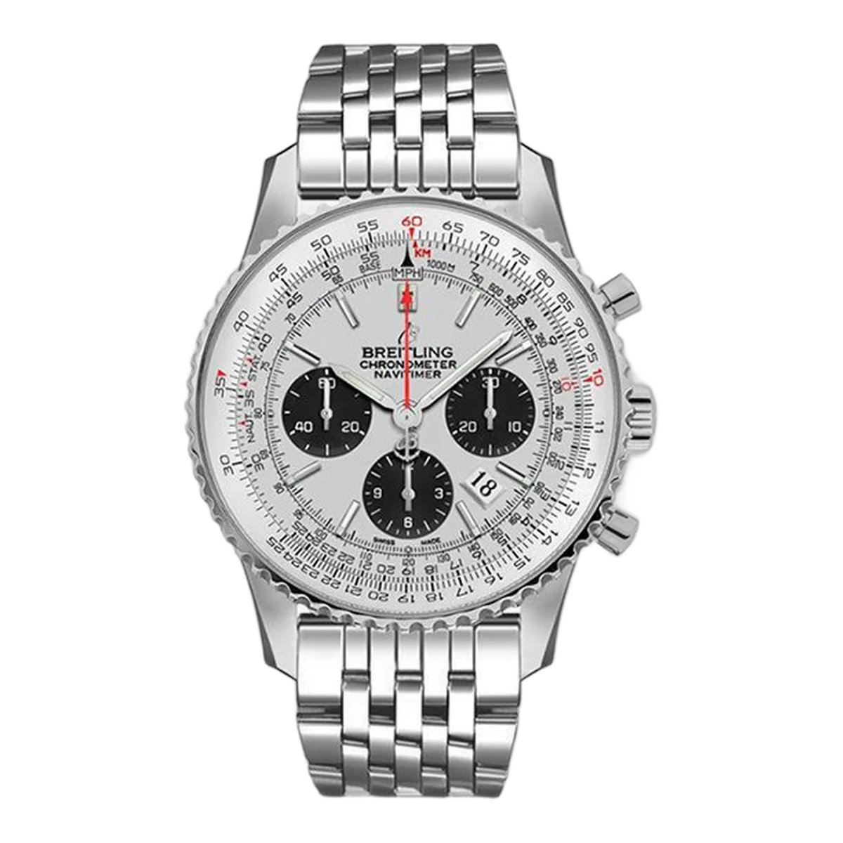 Breitling AB0121211G1A1 pre-owned watch — view 1