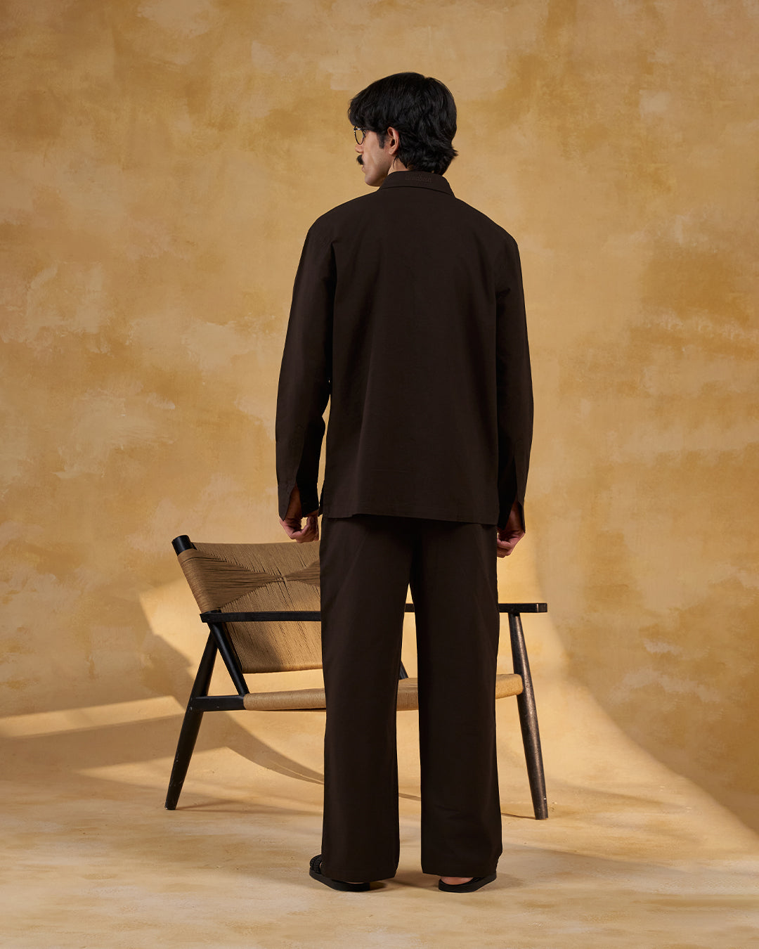 Co-ord Straight Pant Brown by DEADBEAR