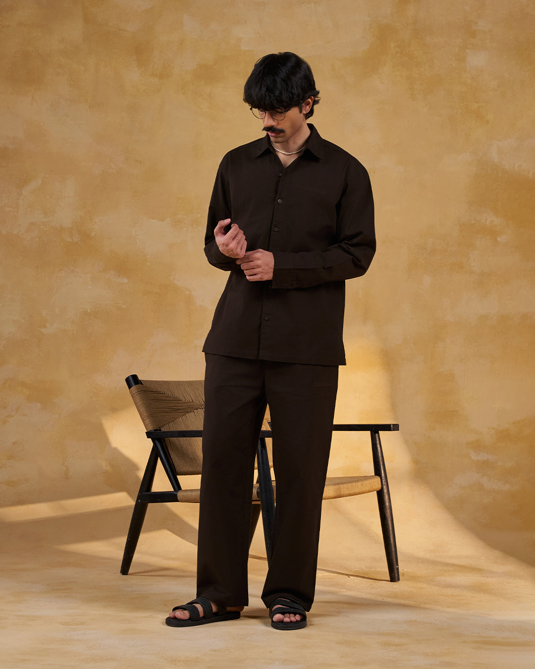 Co-ord Straight Pant Brown by DEADBEAR