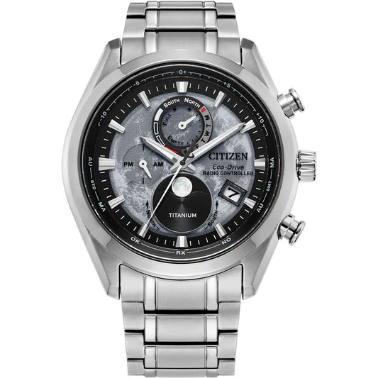'Tsuki-Yomi' Radio-Controlled Moonphase (BY1010-57H)